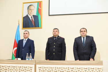 Bərdə şəhər Milli Qəhrəman Elgiz Kərimov adına 4 nömrəli tam orta məktəbdə Bərdə  rayon Polis Şöbəsinin  təşəbbüsü ilə "Narkomaniyaya yox, erkən nikaha qarşı mübarizə" mövzusunda təbliğat xarakterli tədbir keçirilib.