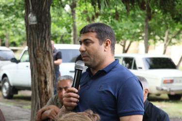 Bərdə rayon İcra Hakimiyyəti başçısının İmamqulubəyli kəndində səyyar qəbul-görüşü keçirilib