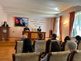 18 May – Beynəlxalq Muzeylər Günü münasibətilə Bərdə rayon Heydər Əliyev Mərkəzində “Mədəni İrsə Körpü: Muzeylərin Yaşayan Yaddaşı” adlı tədbir keçirilmişdir