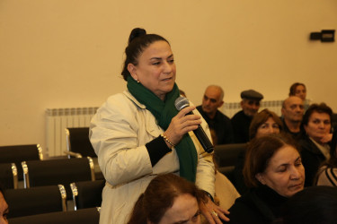 Bərdə rayon İcra Hakimiyyəti başçısının Qazıqurdalı kəndində səyyar qəbul-görüşü keçirilib