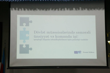 Bərdə rayonunda dövlət qulluqçuları üçün təlimlər keçirilib