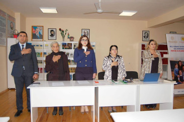 Bərdədə gənclər üçün maarifləndirici tədbir keçirilib.