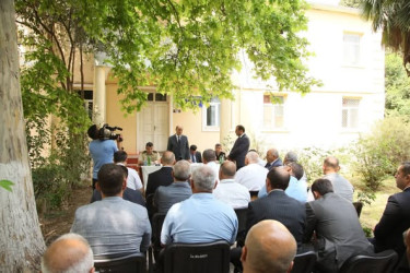 Bərdə rayon İcra Hakimiyyəti başçısının Qaradağlı kəndində səyyar qəbul-görüşü keçirilib