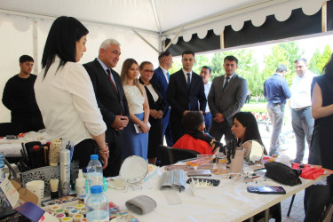 “Azərbaycan Respublikasının işğaldan azad edilmiş ərazilərinə Böyük Qayıdışa dair I Dövlət Proqramı” çərçivəsində məcburi köçkünlərin qısamüddətli təlimlərə cəlb edilməsi məqsədilə təbliğat və təşviqat işləri davam etdirilir.