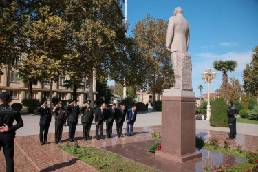 Bərdədə Prokurorluq işçilərinin peşə bayramı günü qeyd olunub