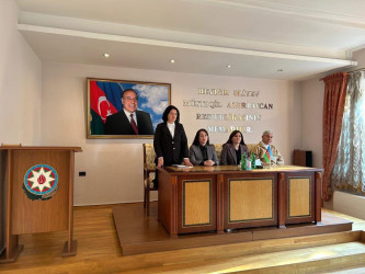 02.12.2025-ci il tarixində “Korrupsiyaya qarşı mübarizənin gücləndirilməsinə dair 2022–2026-cı illər üçün Milli Fəaliyyət Planı”na uyğun olaraq Qarabağ Regional Mədəniyyət İdarəsinin təşəbbüsü ilə Bərdə Rayon Heydər Əliyev Mərkəzində maarifləndirici tədbir keçirilmişdir.