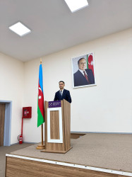 Bərdə Dövlət Peşə Təhsil Mərkəzində 2025 "Konstitusiya və Suverenlik İli" ilə bağlı tədbir keçirilib.