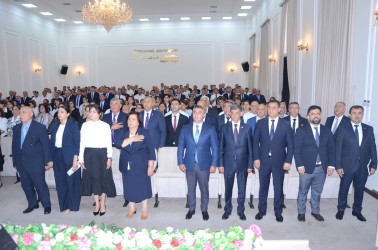 Sentyabrın 16-da Yeni Azərbaycan Partiyası (YAP) Bərdə rayon təşkilatının XII konfransı keçirilib