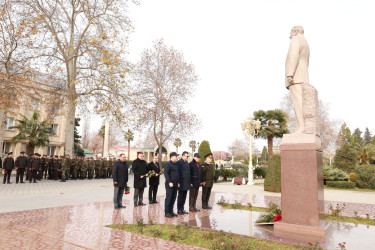 Bərdə rayonunda Fövqəladə Hallar Nazirliyi işçilərinin peşə bayramı günü qeyd olunub