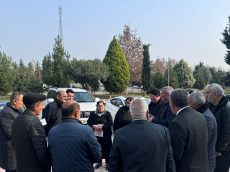 Bərdə rayonunda Bərdə və Tərtər sakinləri üçün vətəndaş qəbulu keçirilib.