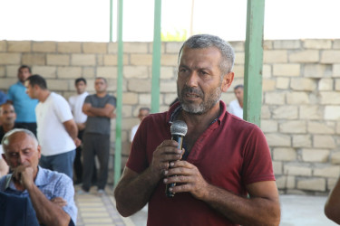 Bərdə Rayon İcra Hakimiyyəti başçısının Nəcəfqulubəyli kəndində səyyar qəbul-görüşü keçirilib.