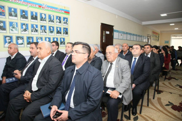 Bərdə rayon İcra Hakimiyyəti başçısının Cumalar kəndində səyyar qəbul-görüşü keçirilib