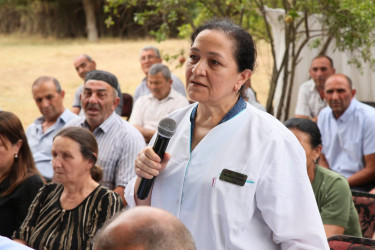 Bərdə Rayon İcra Hakimiyyəti başçısının Mirzəcəfərli kəndində səyyar qəbul-görüşü keçirilib.