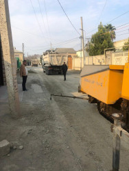 Bərdədə yol infrastrukturunun yenilənməsi işləri davam etdirilir.
