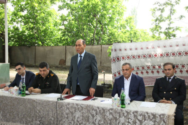 Bərdə rayon İcra Hakimiyyəti başçısının İmamqulubəyli kəndində səyyar qəbul-görüşü keçirilib