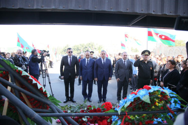 Bərdə rayonunda terror qurbanlarının xatirəsi yad edilib.