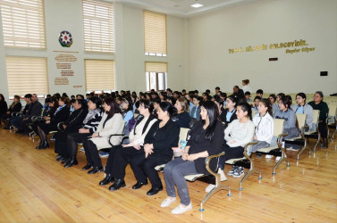 Bərdə rayonunda “Radikal dini cərəyanların gənclərə təsiri: necə qorunmalı?” mövzusunda maarifləndirici tədbir keçirilib