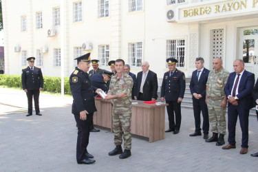 Bərdədə Azərbaycan Polisinin yaradılmasının 105-ci ildönümünü ilə əlaqədar tədbir keçirilmişdir