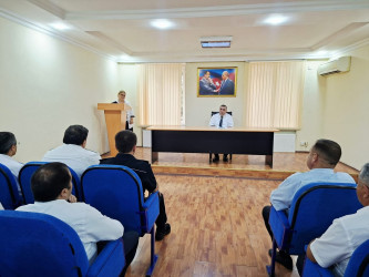 Bərdədə “Cəzaçəkmə müəssisələrindən azad edilmiş şəxslərin məşğulluğunun təmin olunması və cəmiyyətə reinteqrasiyası” mövzusunda tədbir keçirilmişdir