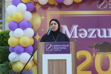 Bərdə Dövlət Peşə Təhsil Mərkəzində "Məzun Günü" keçirilib