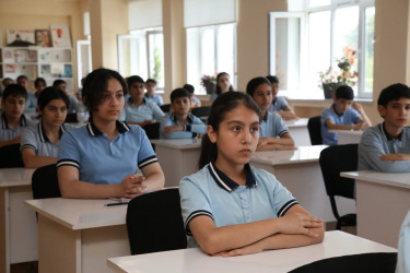 Bərdədə “Birlikdə sağlam gələcəyə” mövzusunda maarifləndirici tədbir keçirilib