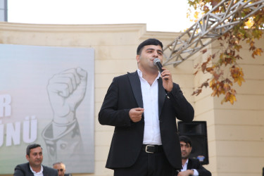 Bərdə rayonunda Zəfər Gününün 5 illiyi münasibətilə bayram konserti keçirilib