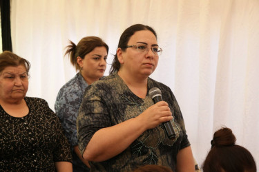 Bərdə rayon İcra Hakimiyyəti başçısının Hüseynbəyli  kəndində səyyar qəbul-görüşü keçirilib.