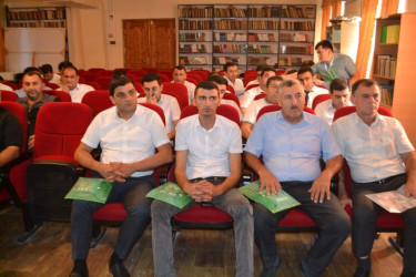 Bərdə Dövlət İdarəetmə və Texnologiya Kollecində  rayon fermerləri  üçün seminar təşkil edilib.