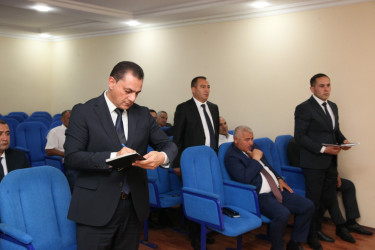 Bərdədə kənd təsərrüfatının inkişafı ilə bağlı görülən işlər və qarşıda duran hədəflər müzakirə olunub
