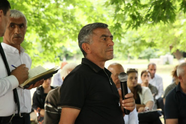 Bərdə Rayon İcra Hakimiyyəti başçısının Kürdborakı  kəndində səyyar qəbul-görüşü keçirilib