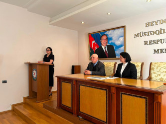 18 May – Beynəlxalq Muzeylər Günü münasibətilə Bərdə rayon Heydər Əliyev Mərkəzində “Mədəni İrsə Körpü: Muzeylərin Yaşayan Yaddaşı” adlı tədbir keçirilmişdir