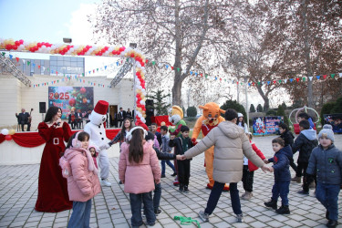 Bərdədə Dünya Azərbaycanlılarının Həmrəylik Günü və Yeni İl münasibəti ilə bayram şənliyi keçirilib