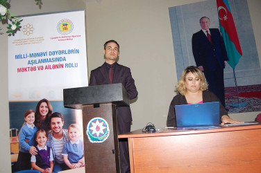 "Mili-mənəvi dəyərlərin aşılanmasında məktəb və ailənin rolu" layihəsi çərçivəsində Bərdə rayonunda tədbir keçirilib