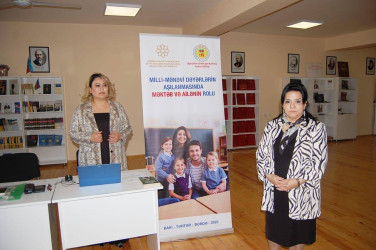 Bərdədə gənclər üçün maarifləndirici tədbir keçirilib.