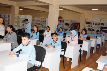 Bərdədə gənclər üçün maarifləndirici tədbir keçirilib.