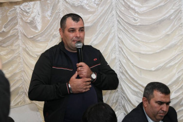 Bərdə rayon İcra Hakimiyyəti başçısının Dəymədağıldı kəndində səyyar qəbul-görüşü keçirilib