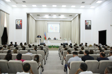 Bərdədə rayon İcra Hakimiyyətinin  təşkilatçılığı ilə  “Qərbi Azərbaycan İrsi” kitabının I cildinin təqdimatı keçirilib