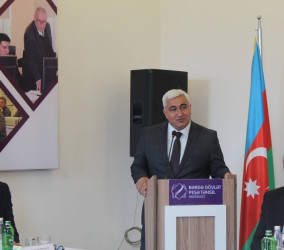 Bərdədə keçmiş məcburi köçkünlərə peşə hazırlığı üzrə sertifikatlar təqdim edilib