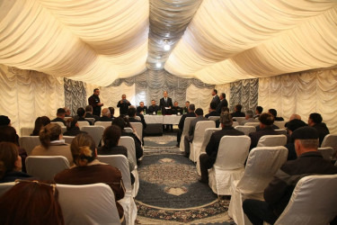 Bərdə rayon İcra Hakimiyyəti başçısının Böyük Qacar kəndində səyyar qəbul-görüşü keçirilib