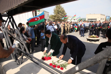 Bərdədə 27 Sentyabr – Anım Gününün altıncı ildönümü ilə əlaqədar ümumrayon tədbiri keçirilib