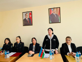 Bərdə rayonunda Ailə, Qadın və Uşaq Problemləri üzrə Komissiyanın növbəti tədbiri keçirilib.