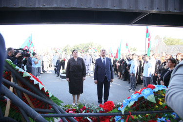 Bərdə rayonunda terror qurbanlarının xatirəsi yad edilib.