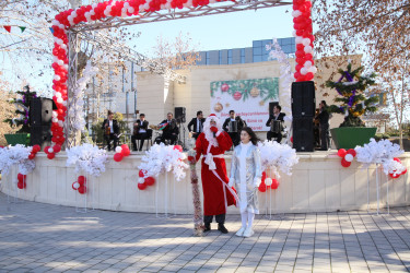 Bərdədə Dünya Azərbaycanlılarının Həmrəyliyi Günü və Yeni İl münasibətilə bayram şənliyi keçirilib
