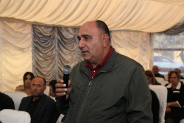 Bərdə rayon İcra Hakimiyyəti başçısının Dəymədağıldı kəndində səyyar qəbul-görüşü keçirilib