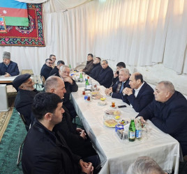 Bərdə rayonunda Birinci Qarabağ müharibəsinin itkin şəhidlərinin üç mərasimləri keçirilib