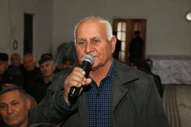 Bərdə rayon İcra Hakimiyyəti başçısının Qasımbəyli kəndində səyyar qəbul-görüşü keçirilib.