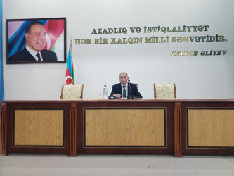 Bərdə rayonunda qabaqcıl barama istehsalçılarının nailiyyətlərinin təşviqi mövzusunda tədbir keçirilmişdir.