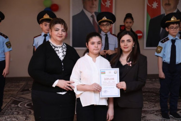 Bərdədə yol hərəkəti qaydalarına həsr olunmuş maarifləndirici tədbir keçirilib