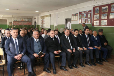 Bərdə rayon İcra Hakimiyyəti başçısının Xəsili kəndində səyyar qəbul-görüşü keçirilib