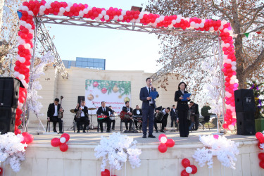 Bərdədə Dünya Azərbaycanlılarının Həmrəyliyi Günü və Yeni İl münasibətilə bayram şənliyi keçirilib